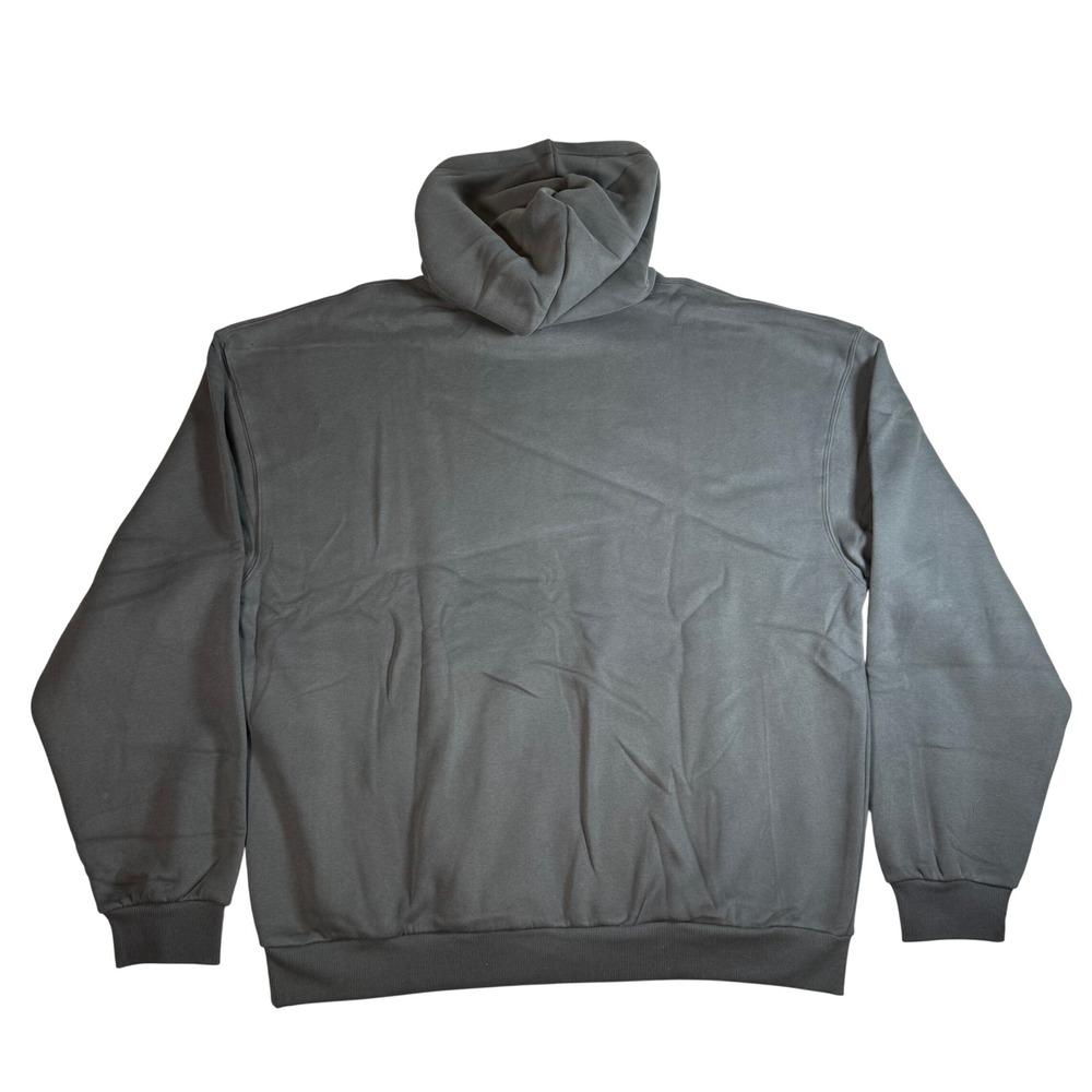 Comfrt Minimalist Hoodie Steel Grey 3XL Heavyweight Pullover Sweatshirt New